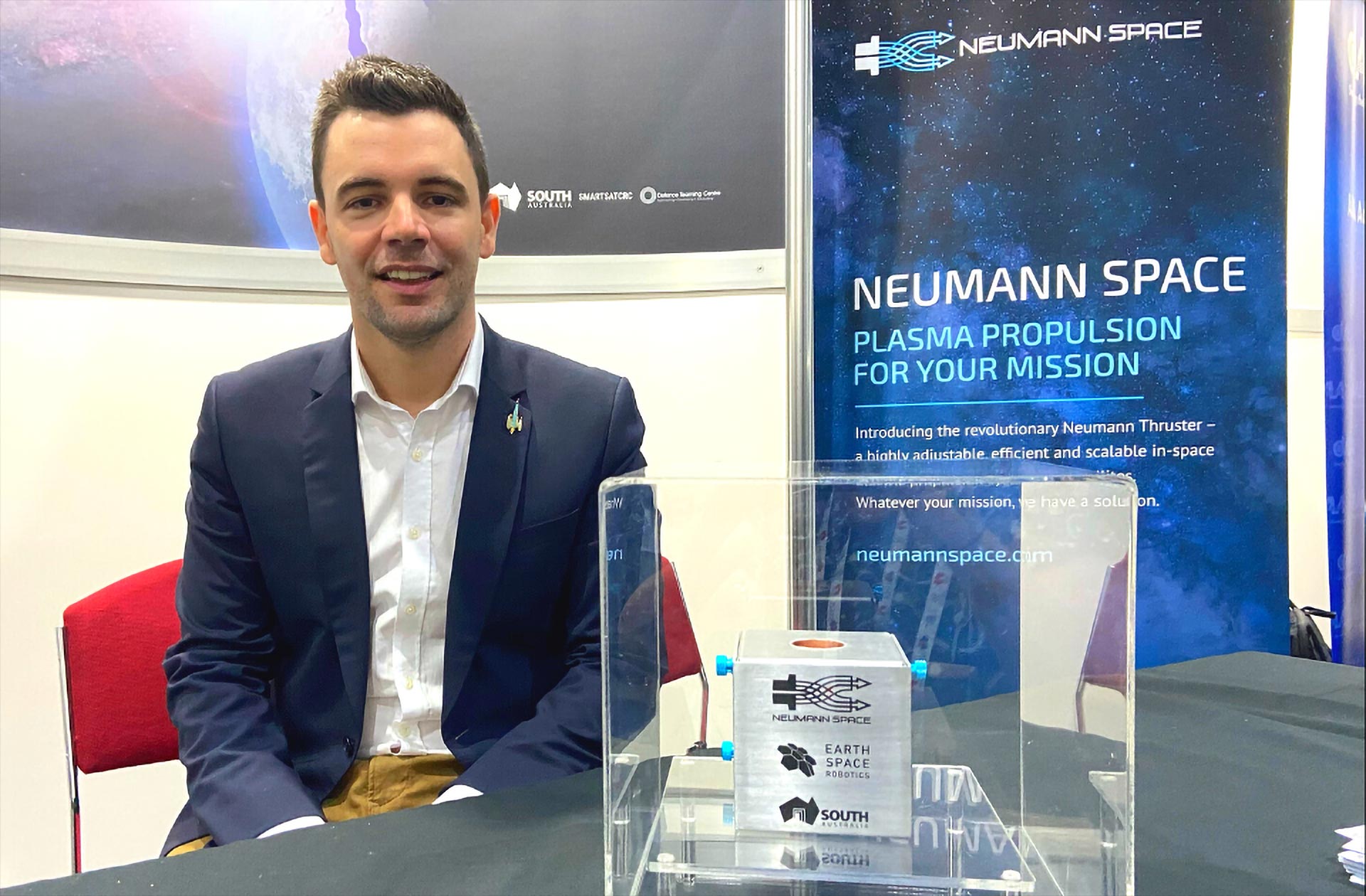 Head of Engineering at South Australian start-up Neumann Space, Adrien Doucet