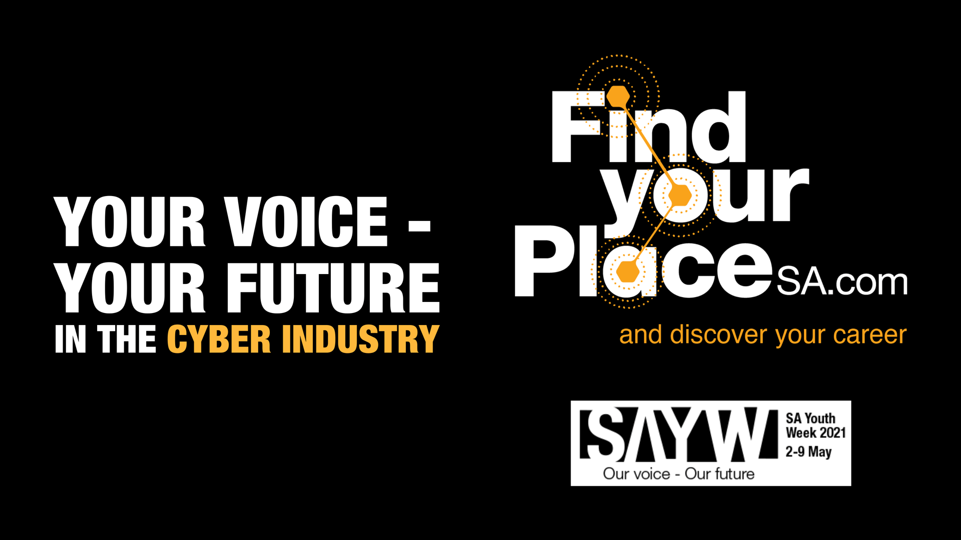 Your Voice, Your Future in cyber