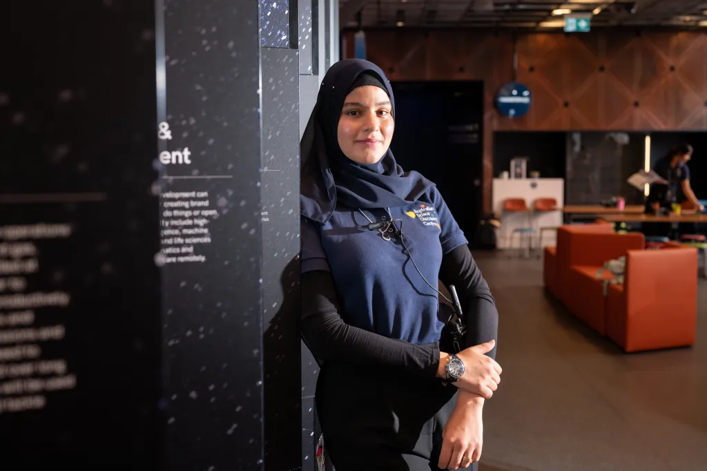 Shaghaf Abumustafa, Space Communicator at the Australian Space Discovery Centre