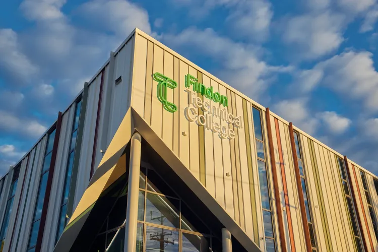 Findon Technical College signage