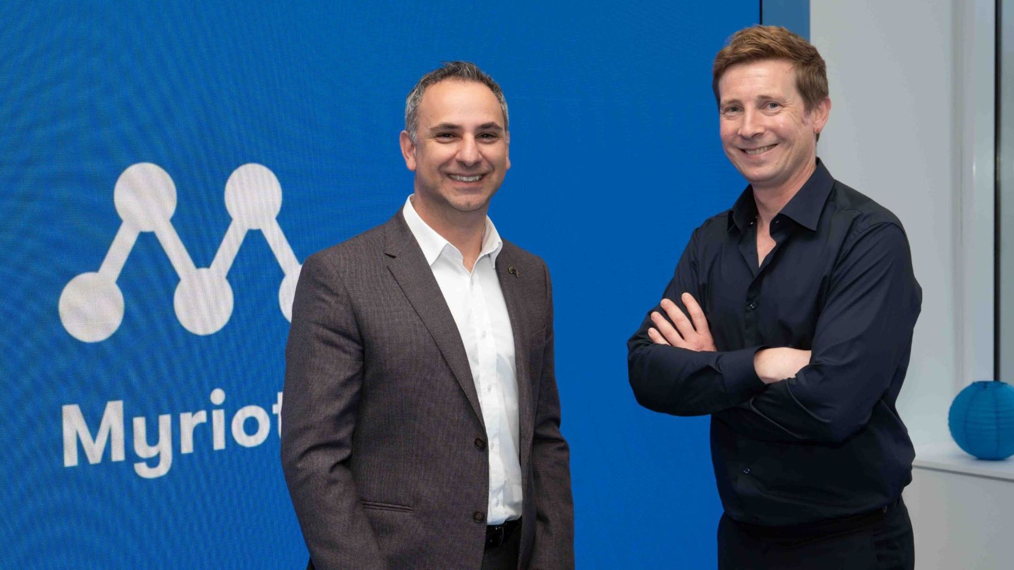 Enrico Palermo, Australian Space Agency and Ben Cade, Myriota